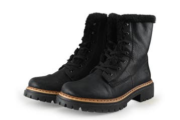 Rieker Veterboots in maat 43 Zwart, Kleding | Heren, Verzenden, Zwart, Boots, Zo goed als nieuw