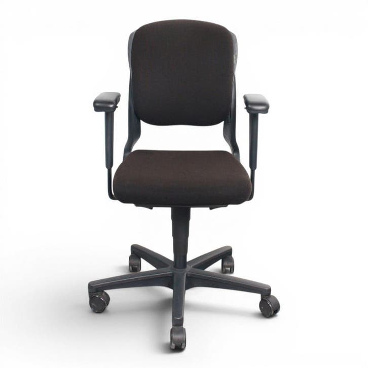 Ahrend 230 bureaustoel, zwart, Huis en Inrichting, Bureaustoelen, Gebruikt, Ophalen of Verzenden