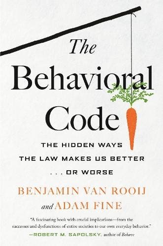 The Behavioral Code: The Hidden Ways the Law Makes Us Better, Boeken, Studieboeken en Cursussen, Verzenden