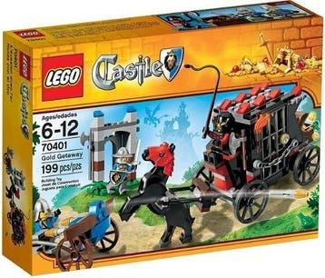 Lego Set - 70401 - Castle - Gold Getaway, Kinderen en Baby's, Nieuw