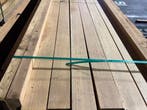 Hardhout–Tauari–balken-liggers-regels-50x103mm-€ 4,65 per m1, Ophalen, 25 tot 50 mm, Nieuw, 300 cm of meer