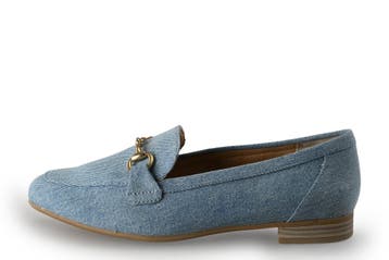 Marco Tozzi Loafers in maat 38 Blauw, Overige typen, Marco Tozzi, Zo goed als nieuw, Verzenden