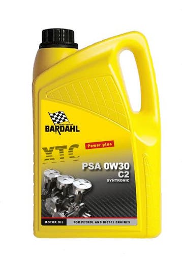 Bardahl XTC PSA 0W30 C2 Syntronic 5 liter