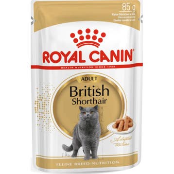 96x Royal Canin British Shorthair Loaf Kattenvoer Nat 85 gr, Verzenden, Kat