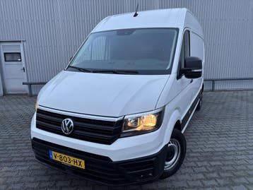 Volkswagen Crafter 35 2.0 TDI L3H3*AUTOM.*A/C*NAVI*HAAK*CRUI, Automaat, Stof, Gebruikt, Volkswagen