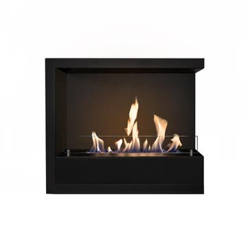 Xaralyn Inbouwunit L bio-ethanol hoekhaard, Verzenden, Nieuw, Inbouwhaard, Elektrische haard