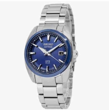 Herenhorloge Seiko, SSJ003J1 Astron GPS Solar 39mm, Zwart/zi, Nieuw