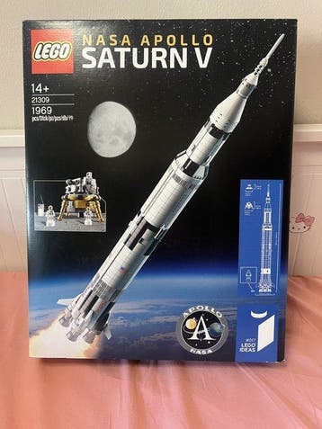Lego Set - 21309 - Ideas (CUUSOO) - APOLLO SATURN V, Nieuw