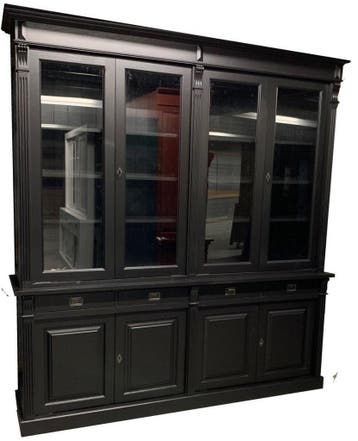 Buffetkast zwart Bakkum 225 x 230cm, Ophalen of Verzenden, Nieuw
