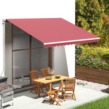 vidaXL Vervangingsdoek voor luifel 400x300 cm polyester, Verzenden, Nieuw