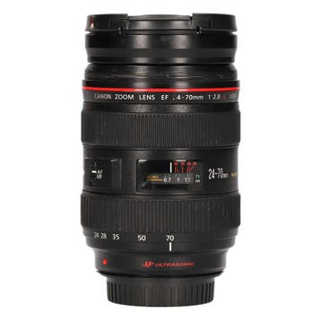 Canon EF 24-70mm f/2.8L USM met garantie, Audio, Tv en Foto, Fotografie | Lenzen en Objectieven, Ophalen of Verzenden, Gebruikt