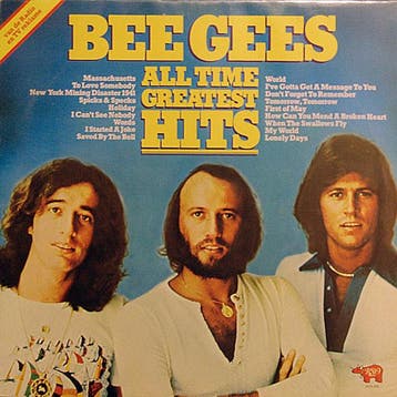 Bee Gees - Bee Gees All Time Greatest Hits, Ophalen of Verzenden, Gebruikt