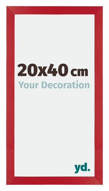 Fotolijst 20x40 cm - Rood - MDF - Mura, Verzenden, Nieuw