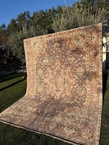 Uniek XL vintage zijde Ghoum - Tapijt - 375 cm - 270 cm, Nieuw