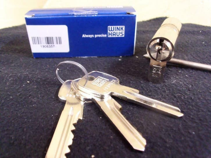 Winkhaus cilinder (sets) of knopcilinder (sets) SKG2  NIEUW, Doe-het-zelf en Verbouw, Hang- en Sluitwerk, Slot, Nieuw, Ophalen of Verzenden