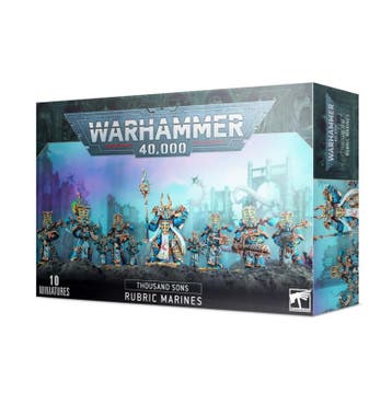 Warhammer 40,000 Thousand Sons Rubric Marines (Warhammer, Hobby en Vrije tijd, Wargaming, Ophalen of Verzenden, Nieuw