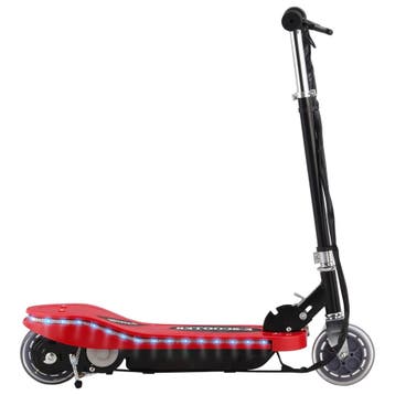 vidaXL Step elektrisch met LED 120 W rood, Verzenden, Nieuw