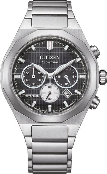 Citizen CA4690-51E Zenshin 60 Senkei Super Titanium horloge, Overige materialen, Verzenden, Nieuw, Polshorloge