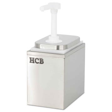 HCB Sauspomp - 2 liter - RVS, Verzenden, Nieuw in verpakking, Overige typen