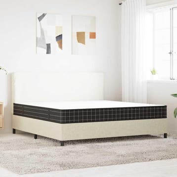 vidaXL Binnenveringmatras middelhard 200x200 cm, Verzenden, Nieuw