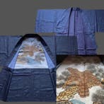 Authentieke Mannen Oshima Tsumugi Zijden Kimono- en