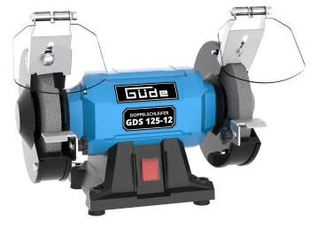 Dubbele werkbankslijpmachine Güde GDS 125-12, Verzenden, Nieuw
