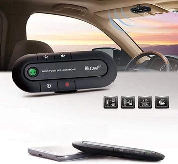 Veiling - iBello bluetooth 3.0 carkit handsfree, Auto diversen, Nieuw