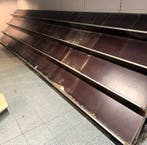 Groente stelling met 4 etages, B700 x D116 x H200cm