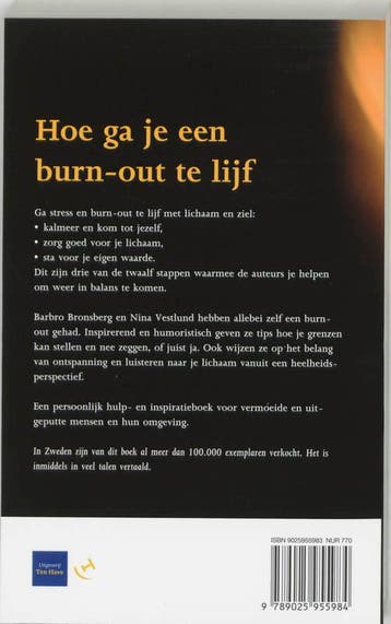 Hoe ga je een burn-out te lijf 9789025955984, Verzenden, Zo goed als nieuw, Barbro Bronsberg
