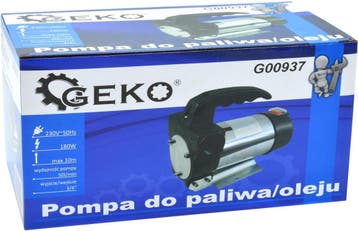 GEKO Oliepomp 230V - Compact - 50 L/min - Voor Diesel en, Ophalen of Verzenden, Zo goed als nieuw