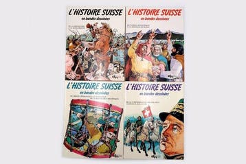 LHistoire suisse en bandes dessinées T1 à T4 - Série, Nieuw