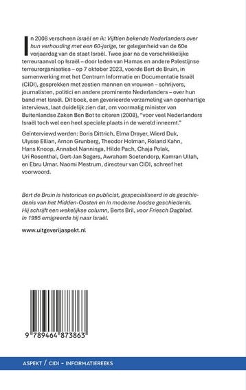 Israël en ik 2.0 9789464873863 Bert de Bruin, Verzenden, Zo goed als nieuw, Bert de Bruin