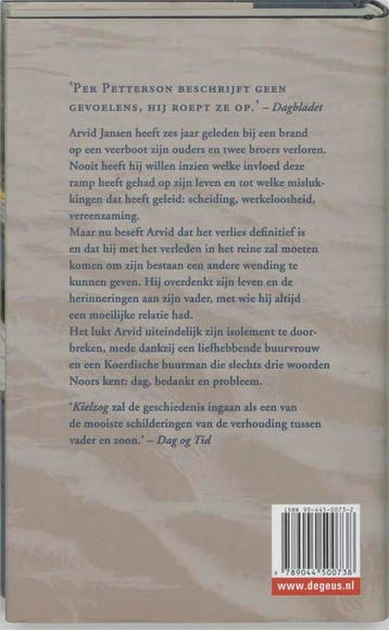 Kielzog / Arvind Jansen / 1 9789044500738 Per Petterson, Verzenden, Zo goed als nieuw, Per Petterson