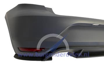 GTI Achterbumper 1 Uitlaat Gat Geschikt Voor Polo 6C 2014..., Auto-onderdelen, Carrosserie en Plaatwerk, Volkswagen, Nieuw, Ophalen of Verzenden