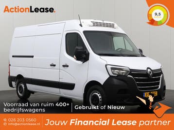 Renault Master Koelwagen L2 H2 2024 Diesel Handgeschakeld, Zwart, Wit, Nieuw, Lease