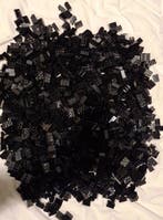 Lego Stenen - Lego stenen 2x3 zwart, Nieuw