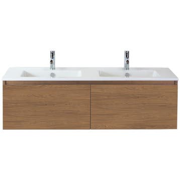 Frozen Badmeubelset 140 cm - Greeplijst in Kleur - Honey -, Ophalen of Verzenden, Nieuw