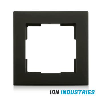 ION INDUSTRIES | AFDEKRAAM | 1-VOUDIG | V1 | MAT ZWART, Nieuw