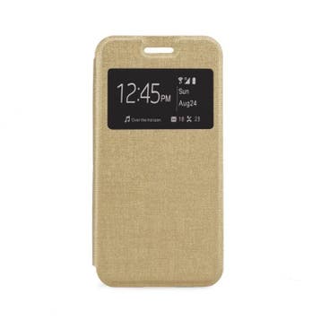 S-View Flexi Window Gold iPhone 7, Ophalen of Verzenden, Nieuw