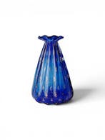 Vaas - Muranoglas - Vaas bolle goud 24 kt VR