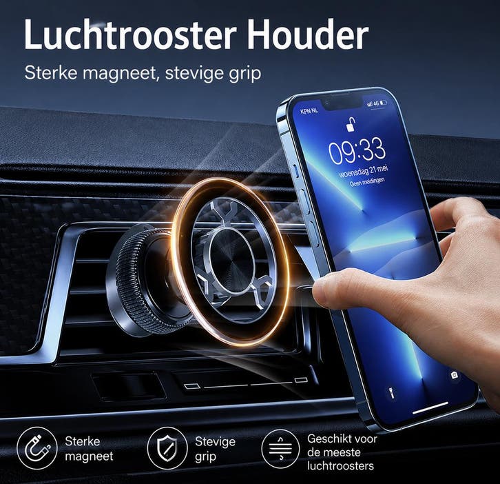 OEMfits | Premium Magnetische Telefoonhouder, Auto diversen, Auto-accessoires, Nieuw, Verzenden