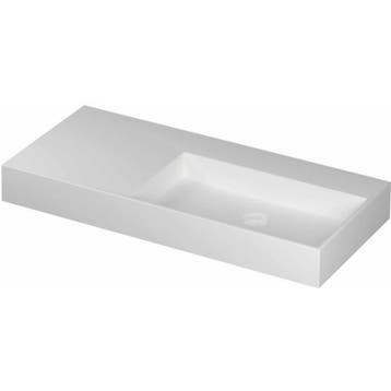 INK United Wastafel Porselein Rechts Zonder Kraangat incl., Ophalen of Verzenden, Nieuw