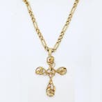 Ketting met hanger - 18 karaat Geel goud