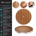 KESSER® Tuindouche met voetpedaal - Buitendouche - Ø70cm - R, Verzenden, Zo goed als nieuw