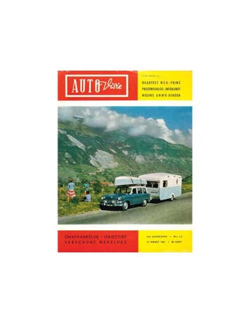 1961 AUTOVISIE MAGAZINE 13 NEDERLANDS, Nieuw, Author
