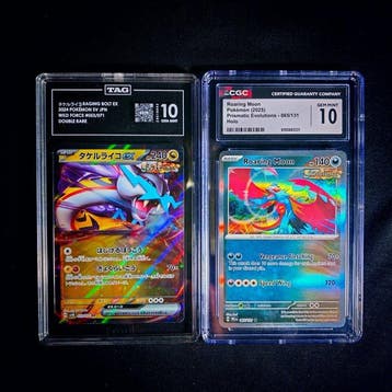 Pokémon - 1 Graded card - Roaring Moon 065/131 Foil, Holo -, Nieuw