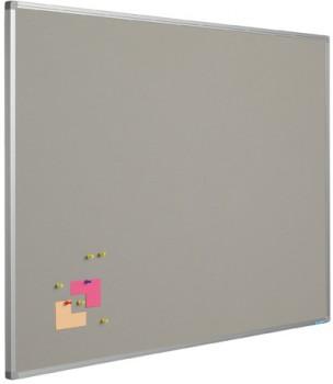 Prikbord bulletin 16mm grijs - 90x180 cm, Ophalen of Verzenden, Nieuw