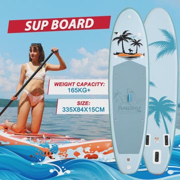Opblaasbaar Stand Up Paddle Board (SUP) - FunWater 335x84x15, Verzenden, Nieuw