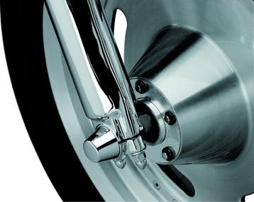 Kuryakyn Front Axle Nut Caps Chrome, Ophalen of Verzenden