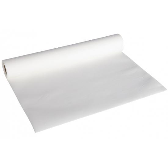 Luxe papieren tafelloper witte kleur - Tafelkleden, Hobby en Vrije tijd, Feestartikelen, Ophalen of Verzenden